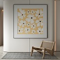 modern decorative painting 3d model