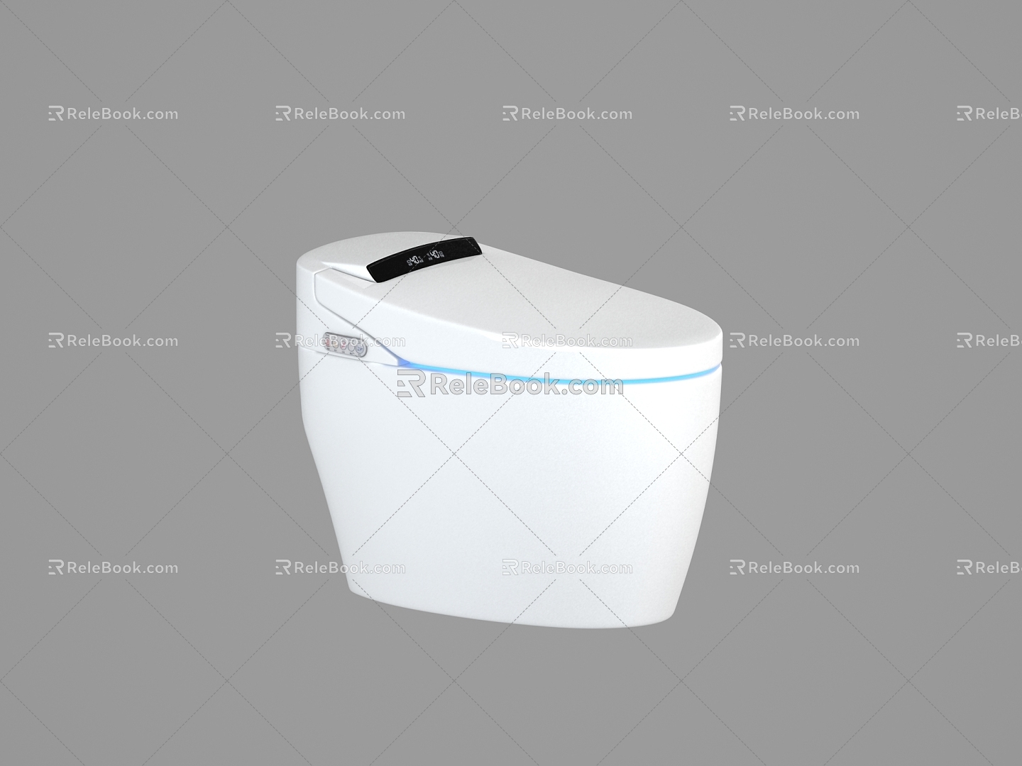 Smart Toilet Smart Toilet 3d model