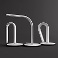 Modern table lamp folding 3d model