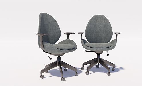 Modern Office Chair Simple Office Chair 3d model