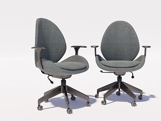 Modern Office Chair Simple Office Chair 3d model