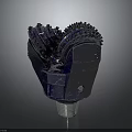 Industrial Metal Tricone Drill Bit For Oil Gas Geological Drilling With Carbide Teeth