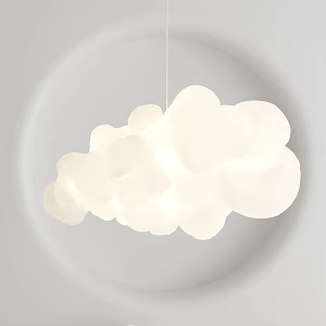 Modern chandelier 3d model