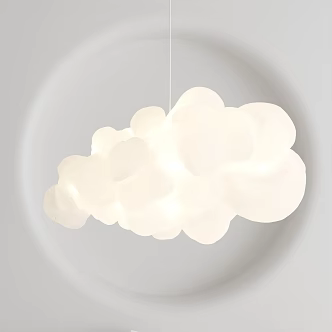 Modern chandelier 3d model