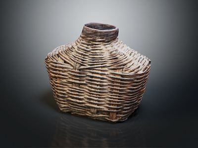 Modern fish basket fish basket 3d model