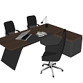 Modern Boss Office Desk Chair Office Chair 3d model