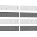 Hardware switch panel 3d model