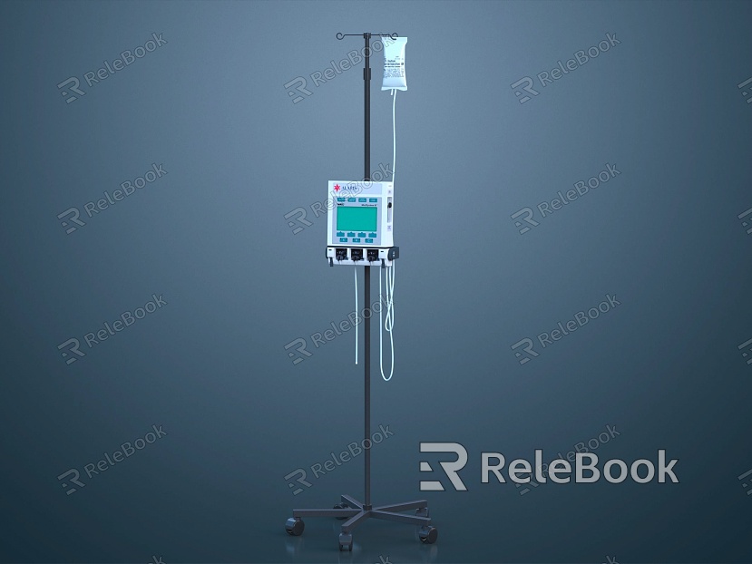 Modern drip stand intravenous pump drip stand model