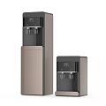 Modern Water Dispensers Large And Small With Brown Black Design For Home