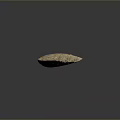 Primitive Stone Weapon Ancient Handcrafted Tool With Rough Surface From Prehistoric Era 3d model