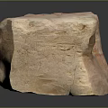 Rock Block Rock Block Rock Specimen Boulder Big Stone Block Rock Stratum Rock Stratum Rock Stratum Rock 3d model
