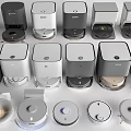 sweeping robot mopping robot 3d model