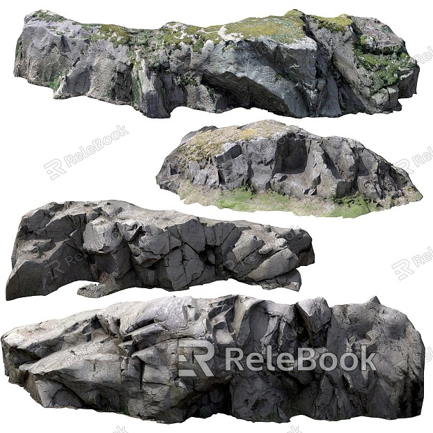 rockery stone landscape stone model