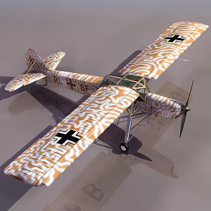 Modern aircraft German aircraft 3d model
