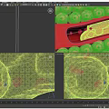 Game Movie Sci Fi Character Detailed Internal Structure With Red Blood Cells And Blood Vessels
