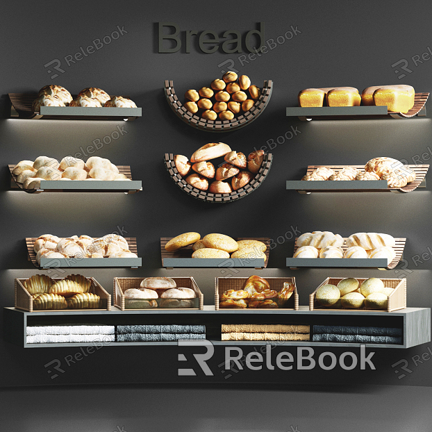 Modern Container Baking Bread model