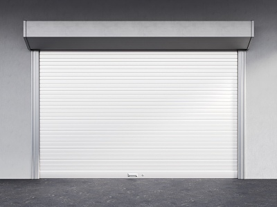 Modern rolling shutter door 3d model