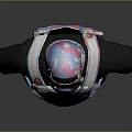 Patterned Tactical Vest And Mask With Pink Blue Design For Clothing Outfit