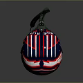 Stylish Maverick Sports Helmet with Striped Design and Red Blue Purple Colors for Protection