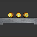 Stainless Steel Corn Roasting Grill With Flaming Cobs On Metal Grate