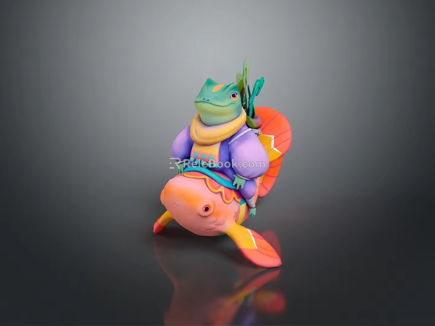 Frog Poison Frog Game Frog Reptile Cold Blooded Animal Reptile 3d model