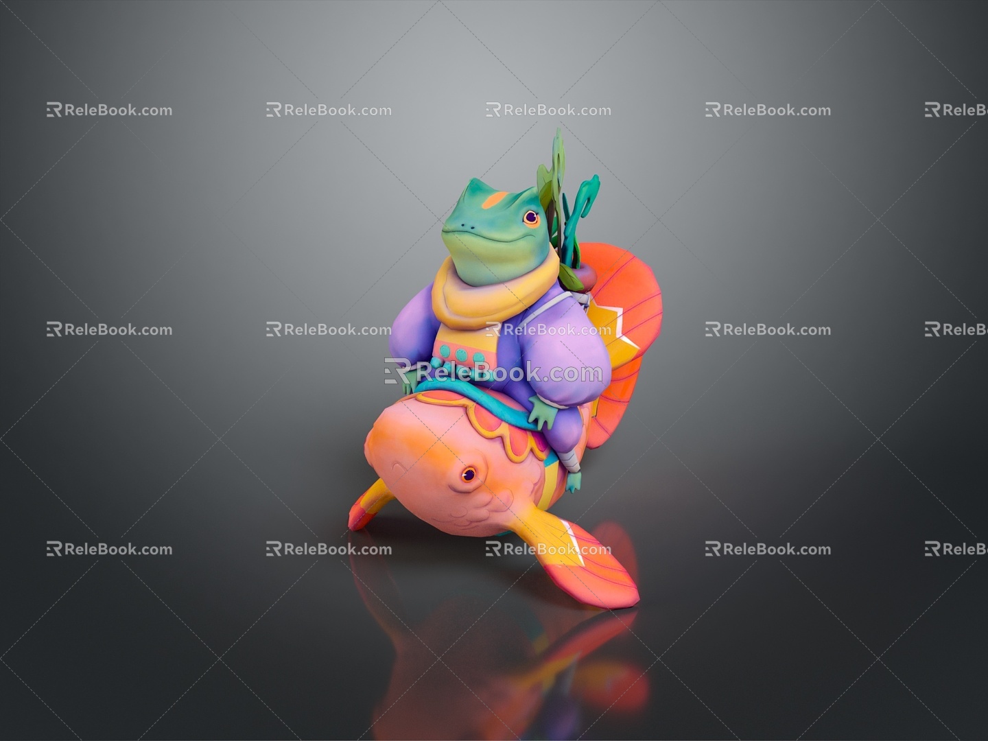 Frog Frog Frog Poison Frog Game Frog Reptile Cold Blooded Animal Reptile Reptile 3d model