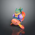 Frog Poison Frog Game Frog Reptile Cold Blooded Animal Reptile 3d model