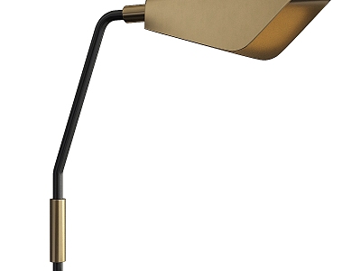 Modern Metal Table Lamp Desk Lamp 3d model