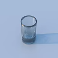 Frosted Transparent Glass Cup With Simple Design For Daily Home Drinking Use