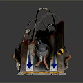 Sci-fi Items Sci-fi Components High-tech Components Sci-fi Equipment Sci-fi Scene Sci-fi Environment Game Scene 3d model