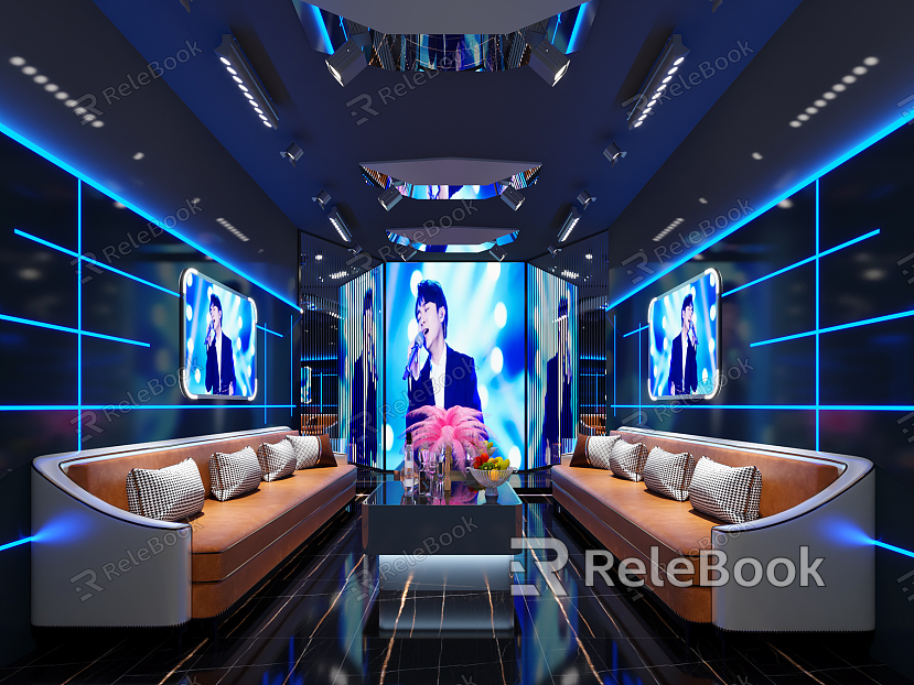 Modern KTV Room model