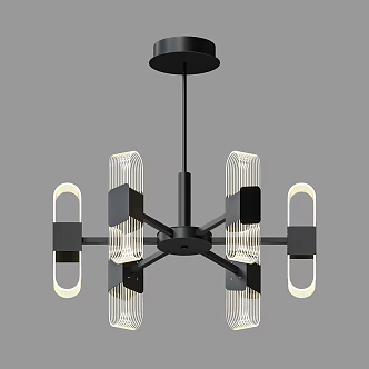 Simple Entry Luxury Chandelier Entry Luxury Chandelier Crystal Chandelier Living Room Chandelier Dining Room Chandelier Simple Chandelier 3d model