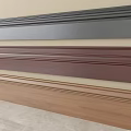 Various Colored Decorative Wall Lines In Black Gray Brown And Wood Tones