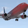 Commercial Airliners With 9 Liveries And Cockpit