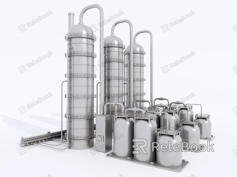 Modern Industrial Equipment Piping Equipment model