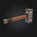Durable Metal Head Hammer With Wooden Handle For DIY And Home Repair