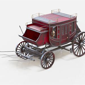 European Carriage 3d model