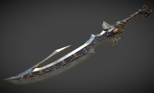 Fantasy Sword 3d model