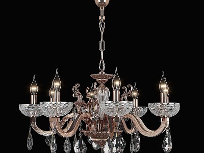 Vintage chandelier Osgona lightstar Artifici 3d model