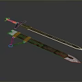 Handcrafted Medieval Steel Sword With Leather Scabbard And Decorative Straps