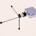 Open Toolbox With Various Hardware Tools And Telescopic Tool Arm Beside