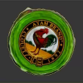 AYAM BRAND Premium Light Olive Oil Food Can With Rooster Logo Packaging Design