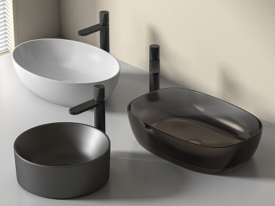 Modern sink 3d model