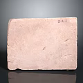 Natural Pink Stone Slab With Smooth Surface And Unique Texture On Black Background 3d model