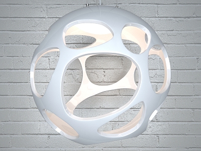 Modern shaped chandelier luminaire model