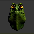 Lizard Anime Lizard Cartoon Lizard Reptile Cold Blooded Animal Reptile 3d model