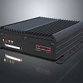 Black Heat Sink Design Household Electrical Appliance with Interfaces and Indicator Lights for Home Use