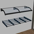 Wall Mounted Glass Shelves With Modern Design For Home Storage Solution