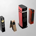 Modern Home Audio Speakers With Stylish Designs And Various Color Finishes