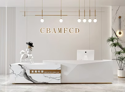 Modern Front Desk Company Front Desk Bar Front Desk Hotel Front Desk Office Front Desk Simple Front Desk 3d model